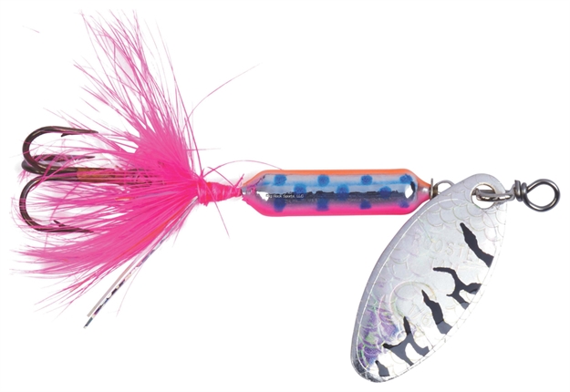 Picture of Wordens Original Rooster Tail Spinner, 2 1/2", 1/6Oz, Pink Trout Tiger