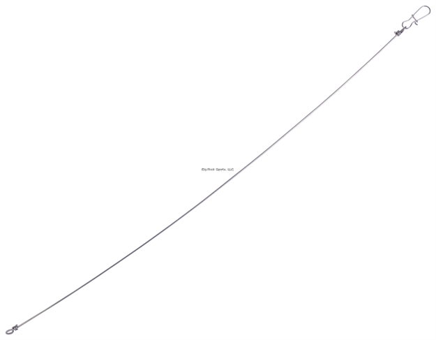 Picture of Wordens Rigging Wire, 15", H.D. .051 Stainless Steel Wire W/Sz 4 Stainless Snap, 2/Pack