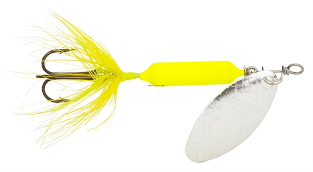 Picture of Wordens Rooster Tail In-Line Spinner, 2 1/4", 1/8 Oz, Treble Hook, Fluorescent Chartreuse