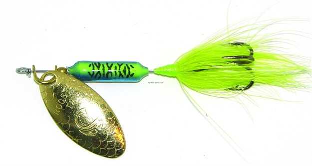 Picture of Wordens Rooster Tail In-Line Spinner, 2 1/4", 1/8 Oz, Treble Hook, June Bug