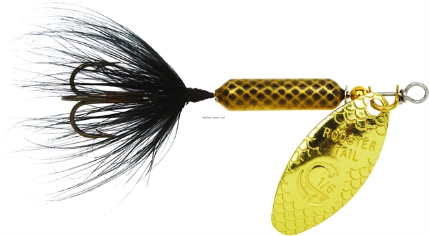 Picture of Wordens Rooster Tail In-Line Spinner, 2 1/4", 1/8 Oz, Treble Hook, Mayfly