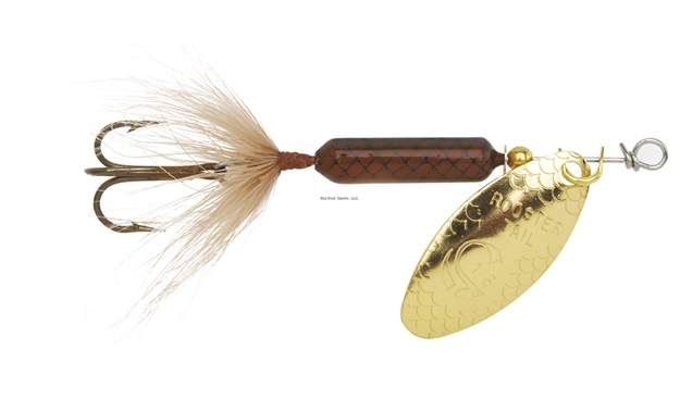 Picture of Wordens Rooster Tail In-Line Spinner, 2 1/4", 1/8 Oz, Treble Hook, Salmon Fly