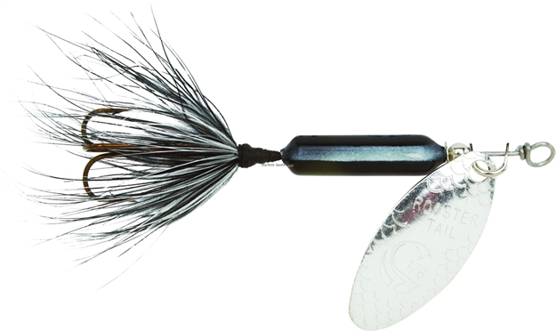 Picture of Wordens Rooster Tail In-Line Spinner, 2 1/4", 1/8 Oz, Treble Hook, Skunk