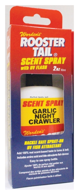 Picture of Wordens Rooster Tail Scent Spray, 2Oz Spray Bottle, Garlic