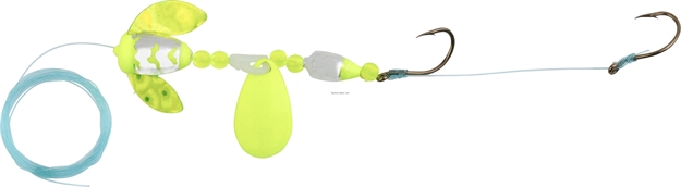 Picture of Wordens Rufus Special Walleye Rig, #8 Spin-N-Glo/#14 Winner Double Trouble Chart W/Mylar Chart Wings