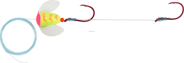 Picture of Wordens Spin-N-Glo Walleye Rig 2Lb Chart/Pink