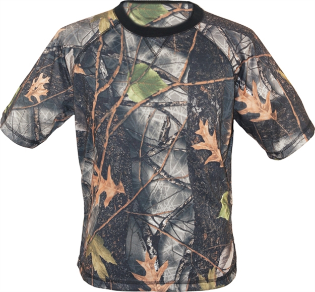 Picture of World Famous Sports SS "Wicking" T Shirt-Blk/Camo