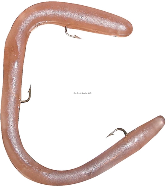 Picture of Worm Factory Magnum Weedless Rigged Worm, 8", Natural, Floating