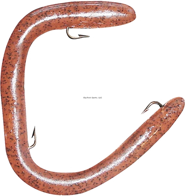 Picture of Worm Factory Standard Regular Rigged Worm, 6 1/4", Pumpkinseed, Floating