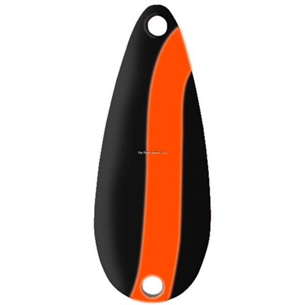 Picture of Worth Chippewa Spoon, 1/2 Oz, Black/Fluorescent Orange Stripe