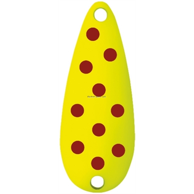 Picture of Worth Chippewa Spoon, 1/2 Oz, Fluorescent Yellow/Red Spots