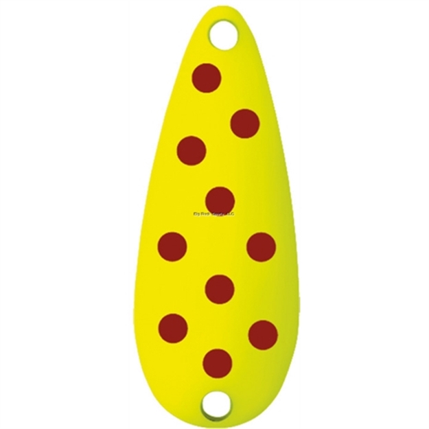 Picture of Worth Chippewa Spoon, 5/16 Oz, Fluorescent Yellow/Red Spots