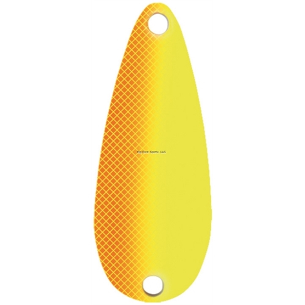 Picture of Worth Chippewa Spoon, 5/16 Oz, Fluorescent Yellow Scale