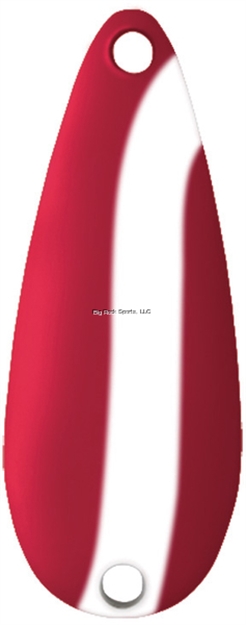 Picture of Worth Chippewa Spoon, 5/16 Oz, Red/White/Nickeled 48750