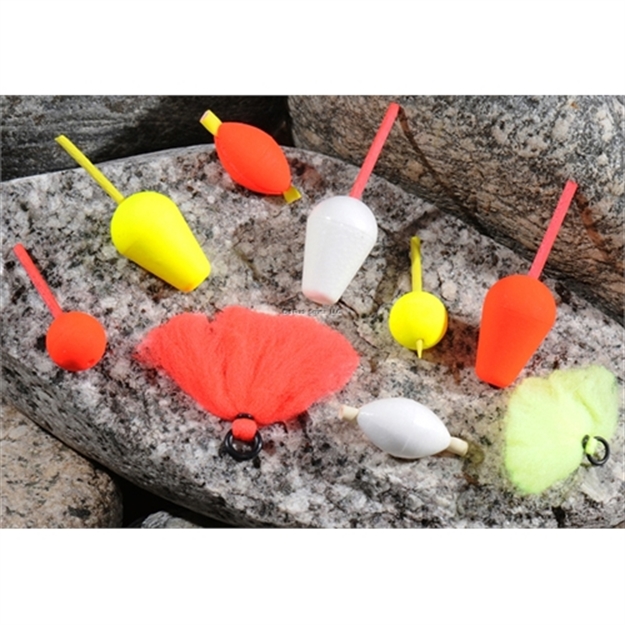 Picture of Wright & Mcgill Essentials Round Ball Strike Indicators 3/8" Asst Colors 6Pk