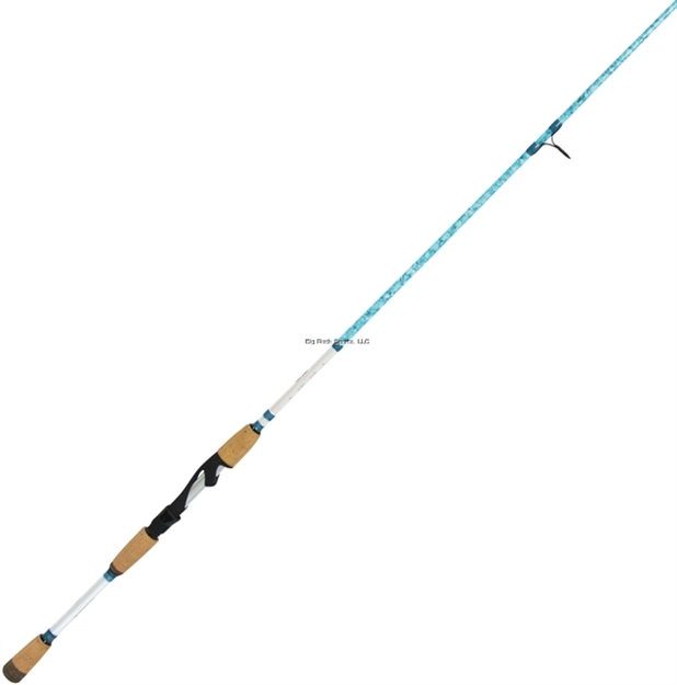 Picture of Wright & Mcgill Flats Blue Saltwater 7'9" Inshore Spin 10-20Lb, 1/2-1-1/4 Oz, Med Heavy, 8+1 Guides, 1 PC