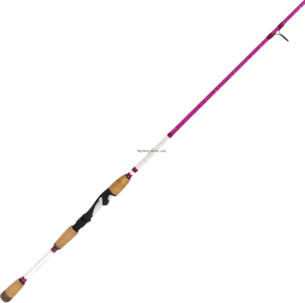 Picture of Wright & Mcgill Flats Pink Saltwater 7'0" Inshore Lady Spin 6-12Lb, 1/8-1/2 Oz, Med. Light, 7+1 Guides 1Pc