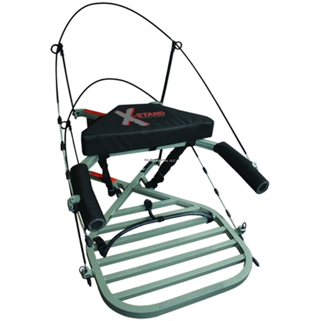 Picture of X-Stand Treestands The X1 11 LB Aluminum Climber 300# Weight Cap 21"X31" Platform 19"X10" Padded Seat
