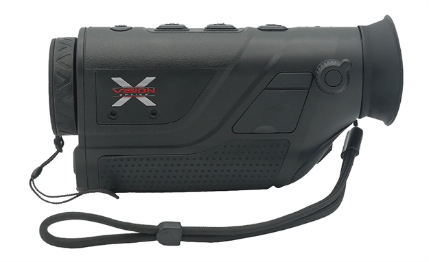 Picture of  X-Vision 201201 Tm50 Thermal Monocular Black, 1.8-3.6X10mm, 1280X960 Lcos, 1,100 Yds Detection Range, 256X192 Thermal Sensor, Photo/Video/Pip