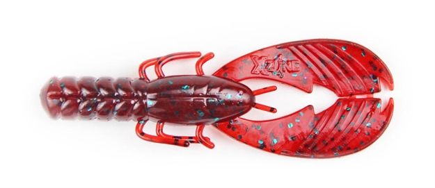 Picture of X Zone 3.25"  Muscle Back Finesse Craw, Red Bug