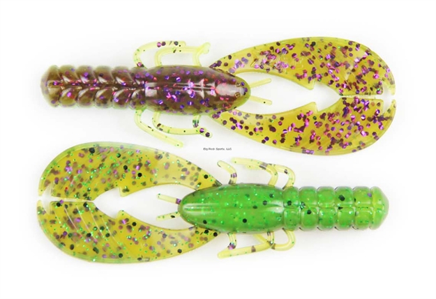 Picture of X Zone 3.25"  Muscle Back Finesse Craw, Sprayed Grass