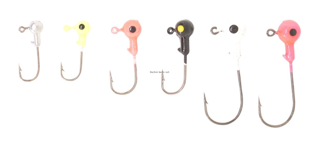 Picture of X Zone Ball Head Jig - 1/8Oz, White, (7/Pk)