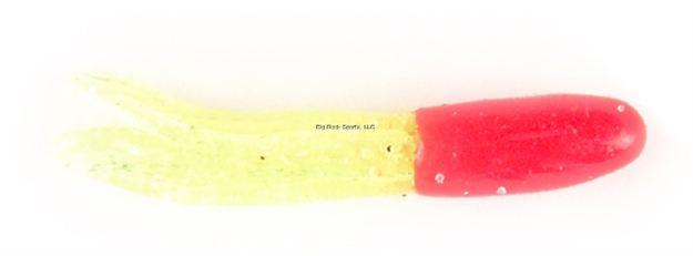 Picture of X Zone Lures 1.5" Tube, 003, Red/Chartreuse