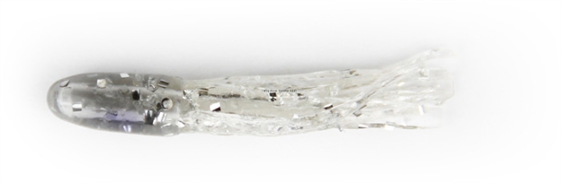 Picture of X Zone Lures 1.5" Tube, 014, Smoke Spkl/Clear Med Sil Spkl