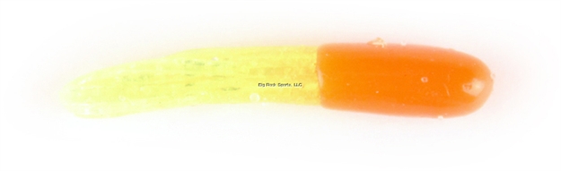 Picture of X Zone Lures 1.5" Tube, 020, Orange Chatreuse