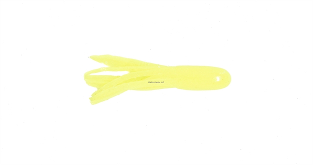 Picture of X Zone Lures 1.5" Tube, 028, Glow Chartreuse