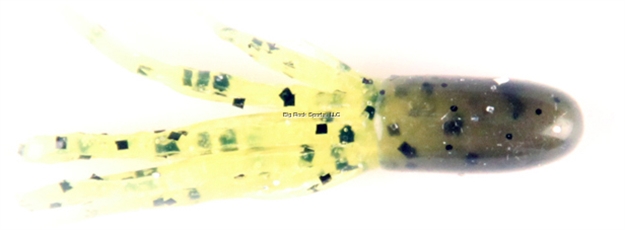 Picture of X Zone Lures 1.5" Tube, 035, Pumpkin Pepper/Chart Pepper