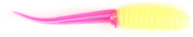 Picture of X Zone Lures 2" Stinger, 80, Pearltreuse/Hot Pink