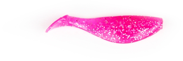 Picture of X Zone Lures 2" Super Shad, 315, Hot Pink Silver MF