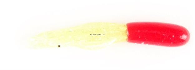 Picture of X Zone Lures 2" Tube, 003, Red/Chartreuse