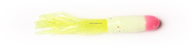 Picture of X Zone Lures 2" Tube, 778, Pink/White/Chartreuse
