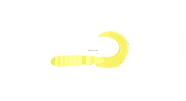 Picture of X Zone Lures 3" Grub, Chartreuse