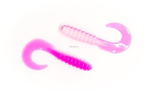 Picture of X Zone Lures 3" Grub, Pink/White