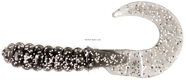 Picture of X Zone Lures 3" Grub, Smoke Silver