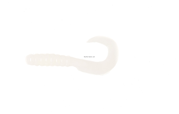 Picture of X Zone Lures 3" Grub, White