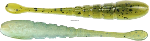 Picture of X Zone Lures 3.25" Pro Series Finesse Slammer, Melon Temptation