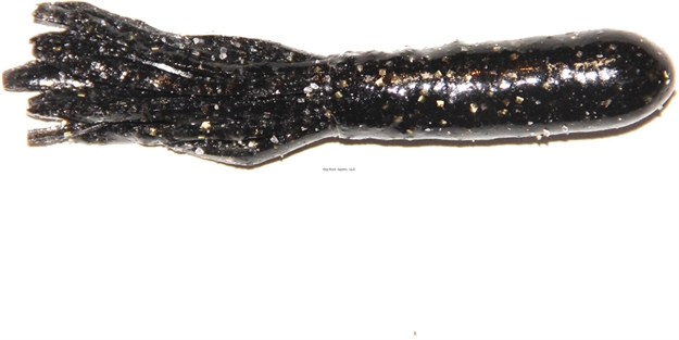 Picture of X Zone Lures 3.75" X-Tube, Rich Black