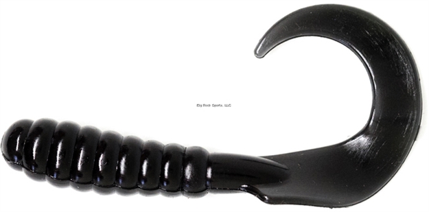 Picture of X Zone Lures 4" Grub, Black