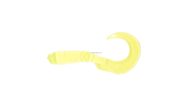 Picture of X Zone Lures 4" Grub, Chartreuse