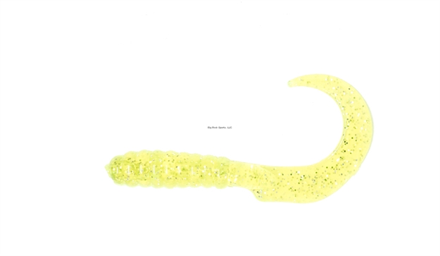 Picture of X Zone Lures 4" Grub, Chartreuse Shine