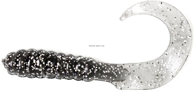 Picture of X Zone Lures 4" Grub, Smoke Silver