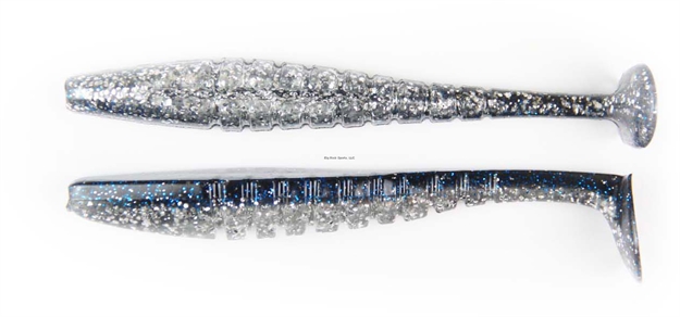 Picture of X Zone Lures 5.5" Pro Series Mega Swammer, Pro Shiner