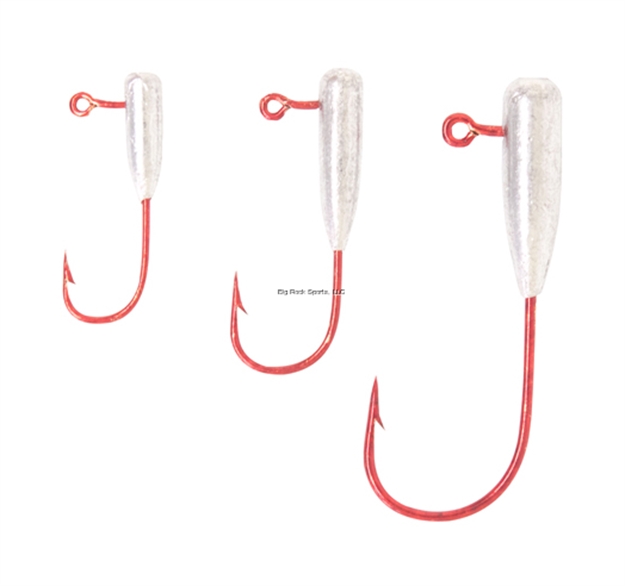 Picture of X Zone Tube Jig - 1/32Oz, Unpainted, Red Hook, (12/Pk)