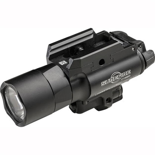 Picture of Surefire X400uhagn X400 Ultra Weaponlight With Green Laser 600 Lumens 123A Lithium (2) Black