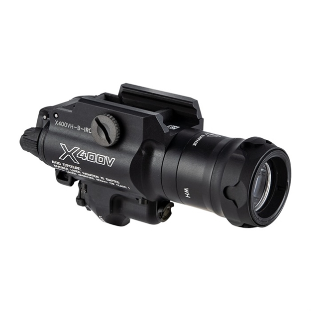 Picture of  Surefire X400vhbirc X400vh Masterfire Black Anodized 350 Lumens White Led/Infrared Laser/Infrared Illuminator