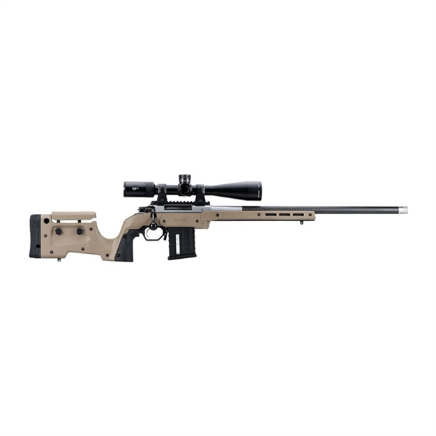 Picture of Mdt Sporting Goods Inc 104690Fde Xrs Chassis Fde Aluminum Core With Polymer Panels, Adj. Cheekrest, M-Lok Forend, Interchangeable Grips, Aics Mag Compatible, Fits Short Action Howa 1500 104690-FDE
